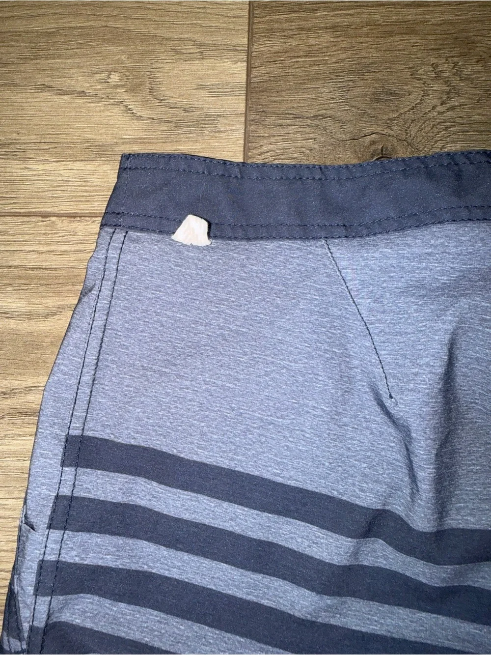 VUORI Blue Striped Men’s Swim Trunks Size 36